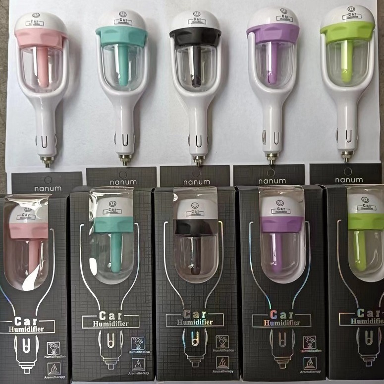 Автомобильный увлажнитель очиститель воздуха распыление и ароматерапия стерилизация дезодорант мини