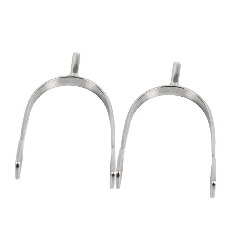 Equestrian Knight Stainless Steel Spurs Horse Gear Equestrian Equipment Riding Spurs Polypropylene