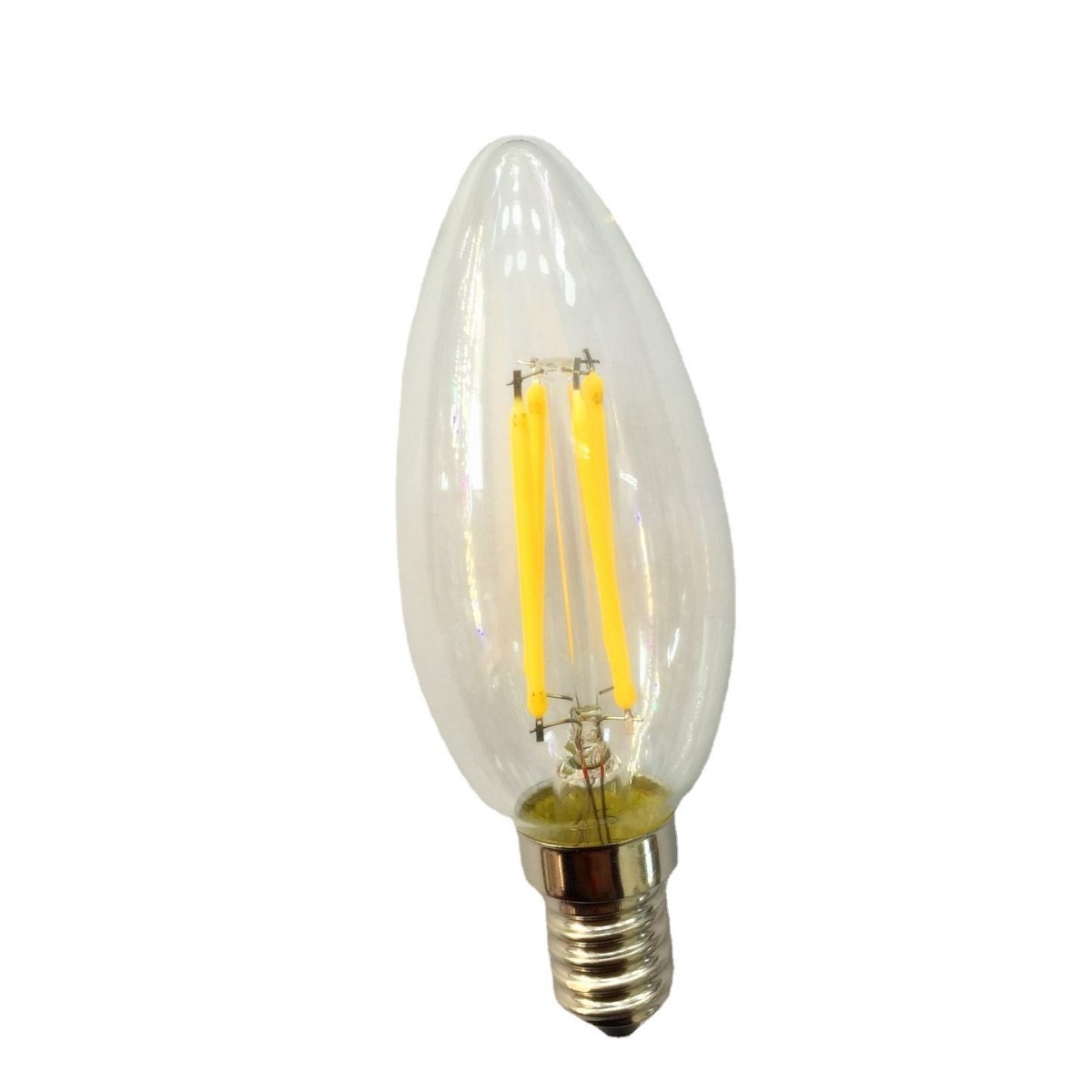 LED filament bulb imitation tungsten bulb Edison sharp bubble pull tail Bubble 360 degree light 2W4W6W E14 E27
