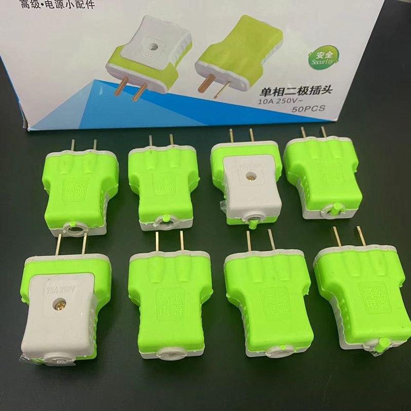 Зеленая вторичная вилка Т-образная пластиковая противоударная вилка 1 юань поставка с рынка Цзянху