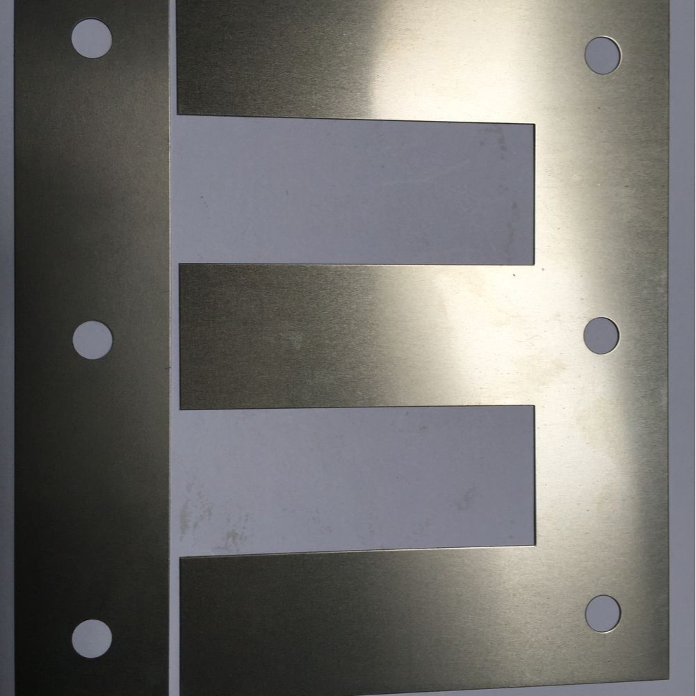In-Stock Supply of Ei250/300-6H Three-Phase Perforated Silicon Steel Sheets for Transformer and Motor Cores