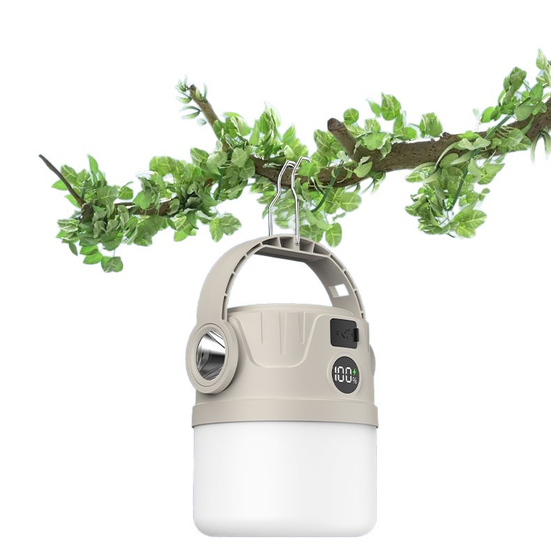 LED Multifunctional Solar Camping Light Home Emergency Night Market Stall Light Outdoor USB Charging Camping Stall Light