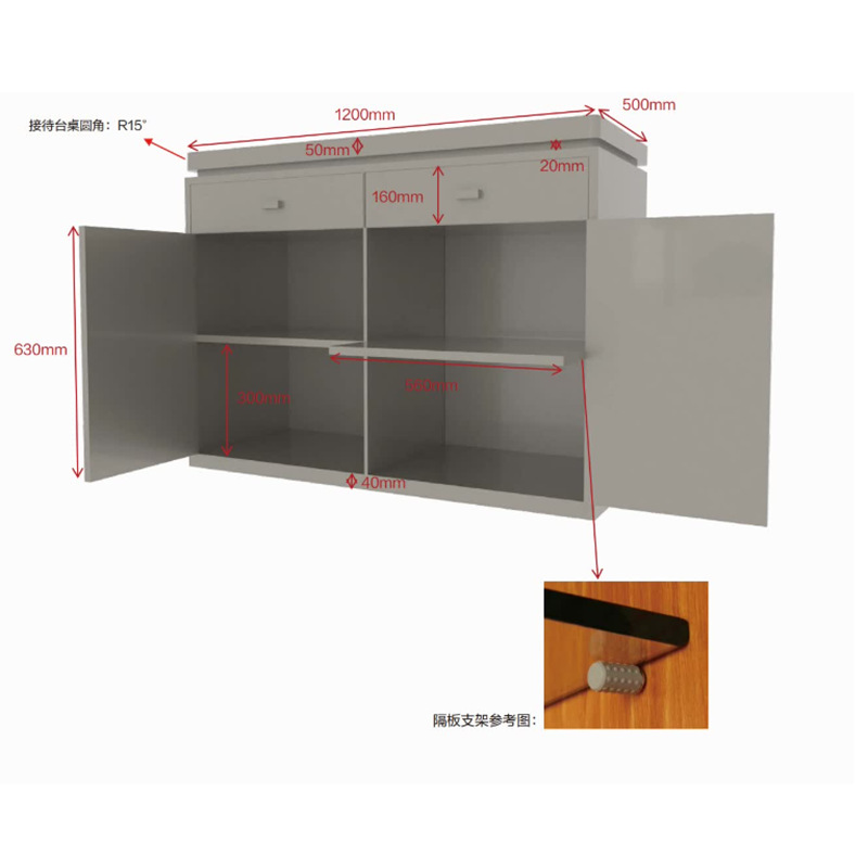 Hongqi Car Show Bar Counter, Xiaopeng Reception Desk, Warrior Paint Counter, Ready-Made Huawei Bar Counter, Totem Column Exhibition Props
