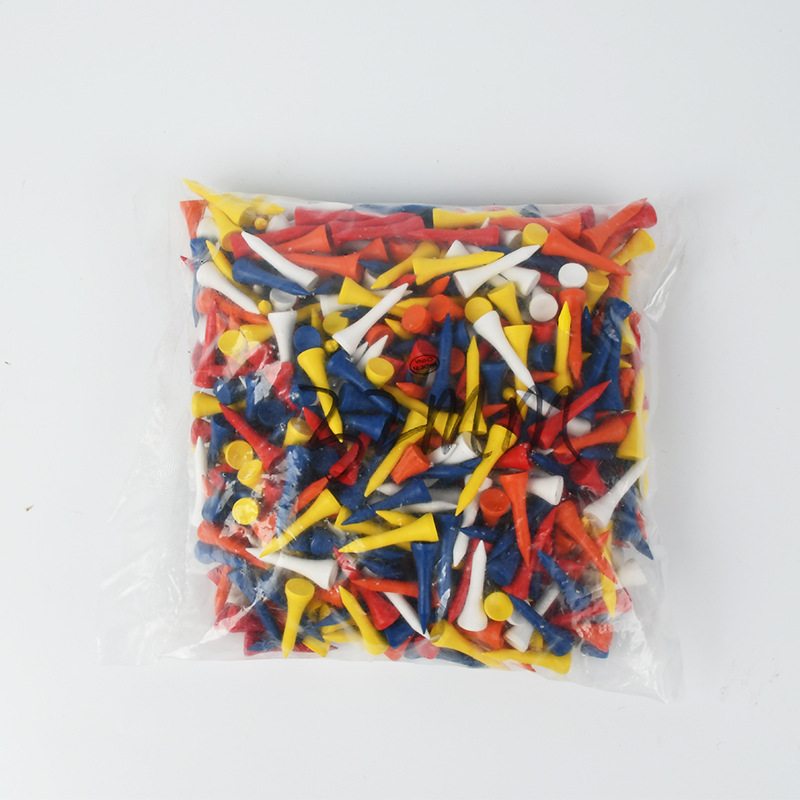 Golf Spike Tee Source Factory 35-42mm Colorful Golf Spike Printed Golf Accessories