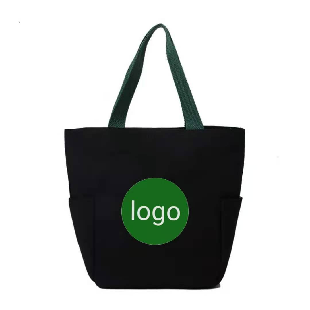 2021 Manufacturer's New Canvas Bag Japanese-Style Satchel Lunch Box Bag Multi-Purpose Lunch Mommy Bag with Customizable Patterns