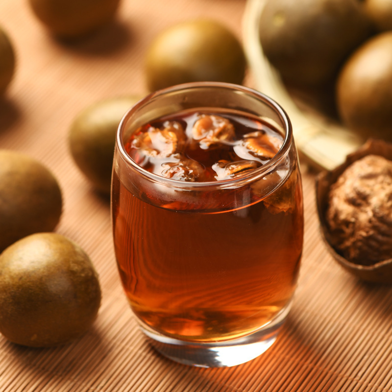 500g Bulk Dried Monk Fruit Large Fruit from Guilin, Guangxi, Non-Wild Yongfu Monk Fruit Flower Tea