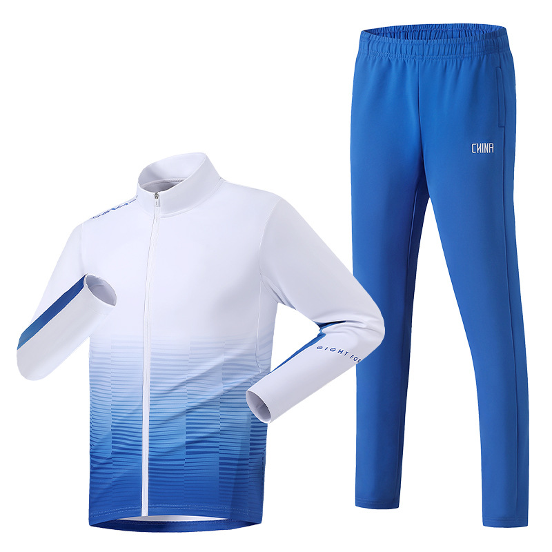 2025 Spring and Autum New Long-Sleeved Couple Men's and Women's Sportswear Two-Piece Family Wear Fashion Casual Running Square