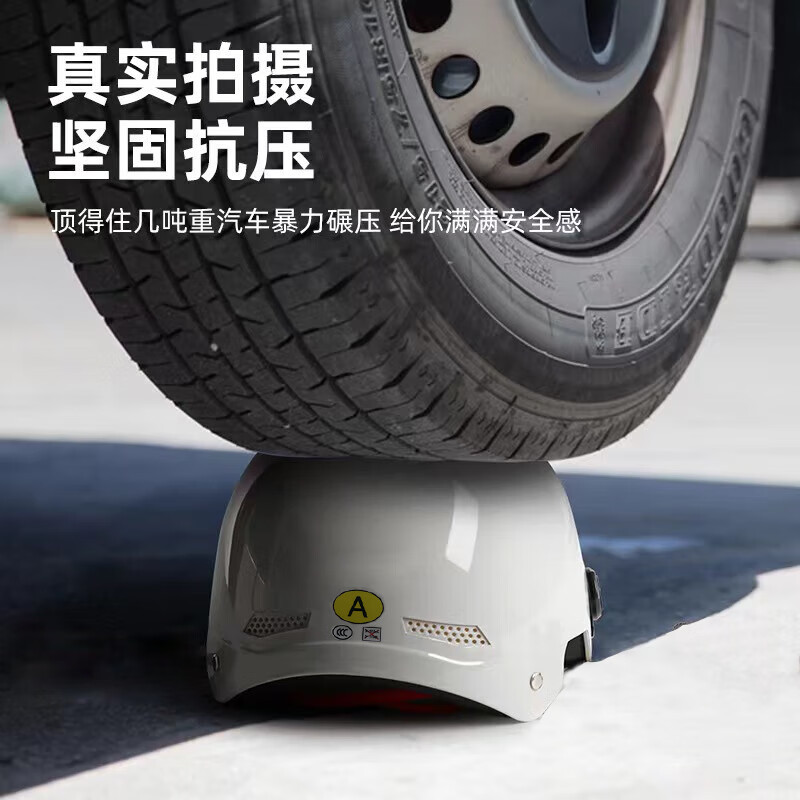 EleCtriC VehiCle Helmet for Men and Women in Summer Sun ProteCtion EleCtriC VehiCle Helmet 3C Certified Lightweight Half Helmet ManufaCturer Spot DireCt Supply