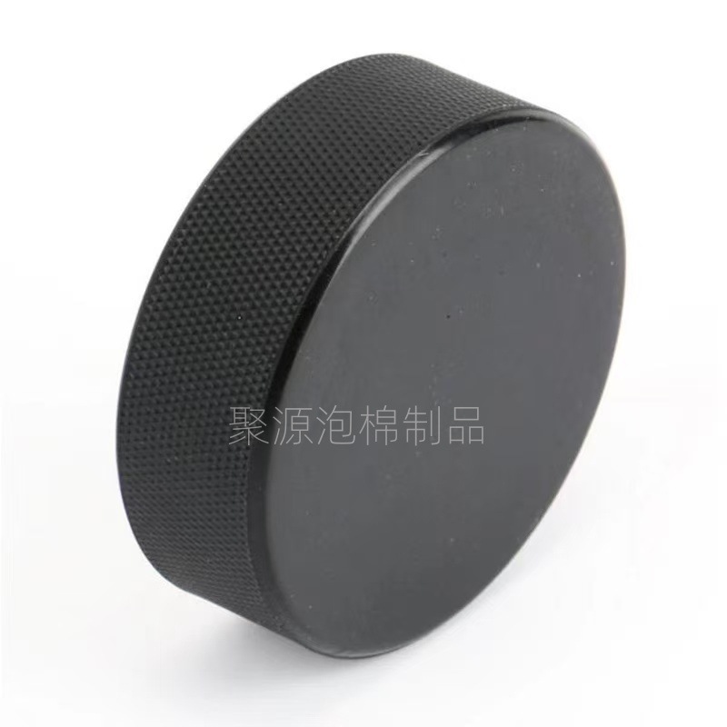 Pu Foam Colorful Ice Hockey Stress Relief Toy Polyurethane Solid Foam Rubber Hockey Training Competition Ice Hockey Now Available