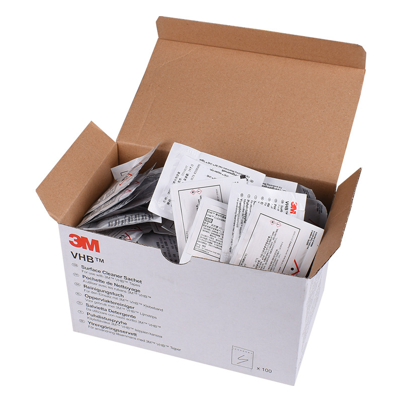 3m Bagged Cleaning Bag Vhb Surface Cleaner High-Efficiency Cleaning Agent Decontamination and Descaling Cleaning Surface Tape Companion
