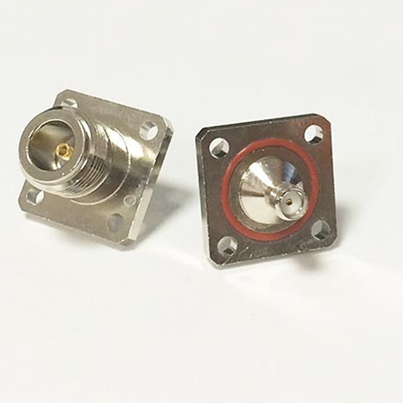 Nkf/Smak Sma Female to N-Type Pcb Square Board Female Adapter Waterproof Box Adapter Rf Rf