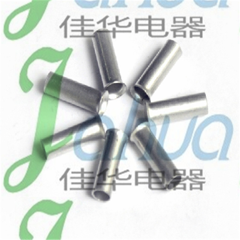 EN70-20 Tube Shape Bare ENd Head Butt Connector Copper Tube Nose Red Copper