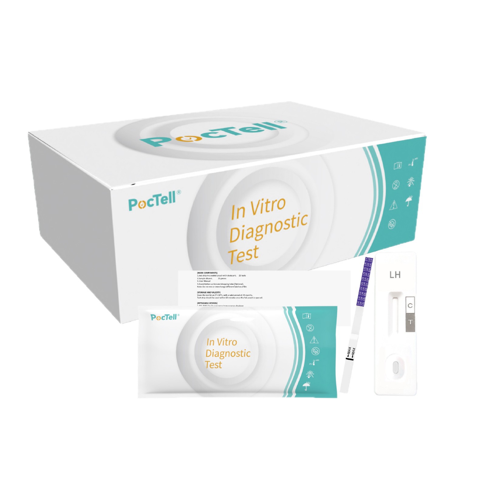 Тест на овуляцию Lh, тест на лютеинизирующий гормон, тестовая бумага, коллоидное золото, доступен OEM