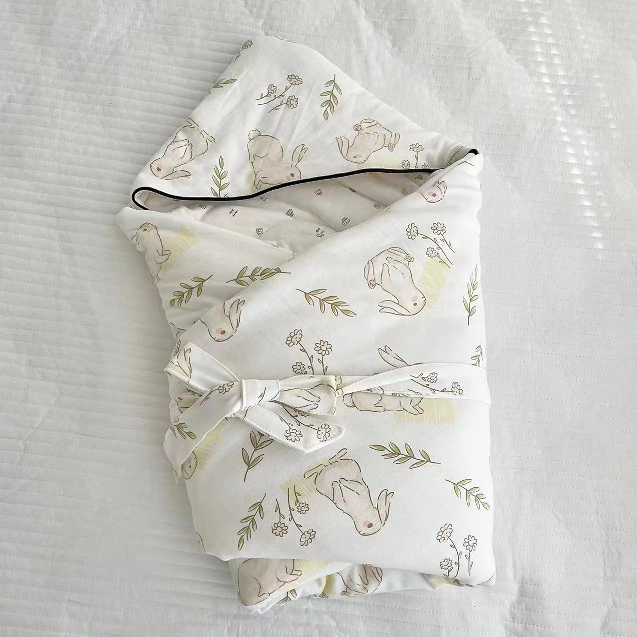 Осенне-зимнее новое детское хлопковое одеяло, 100% хлопок, вязаное одеяло для новорожденных, съемное, из длинноволокнистого хлопка, тип A