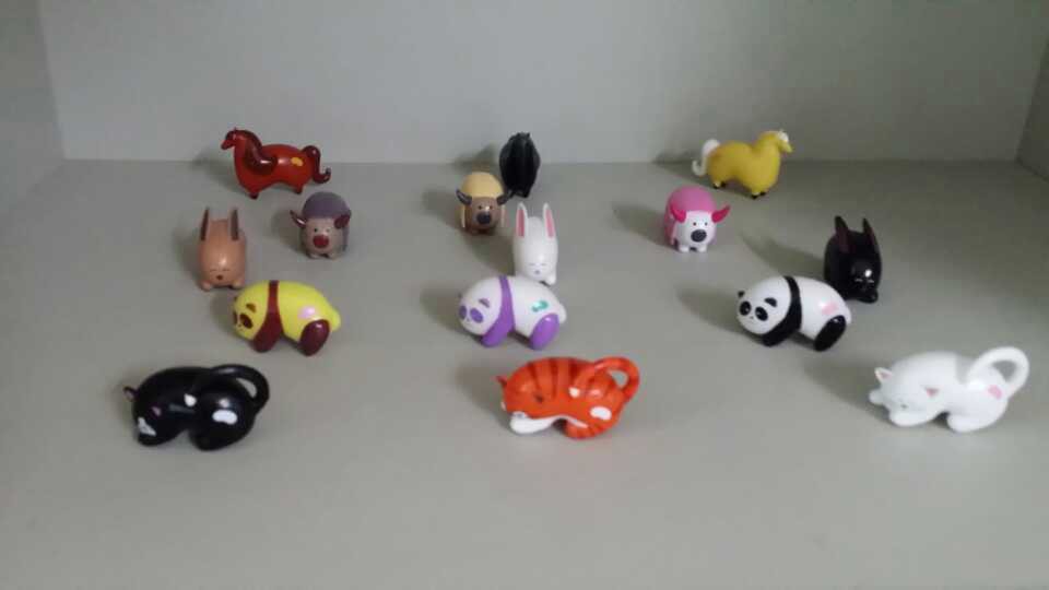 3D Stereo Cartoon Doll Cute Digital Photosensitive Kidsren's Creative Pvc Soft Silicone Seal