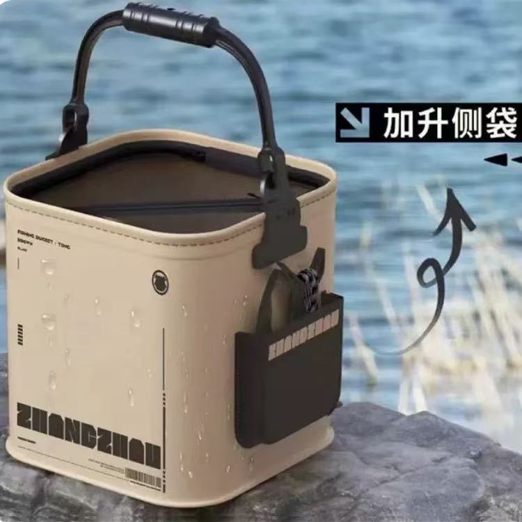 Flash Sale Direct Supply - Foldable Fishing Water Bucket 8L
