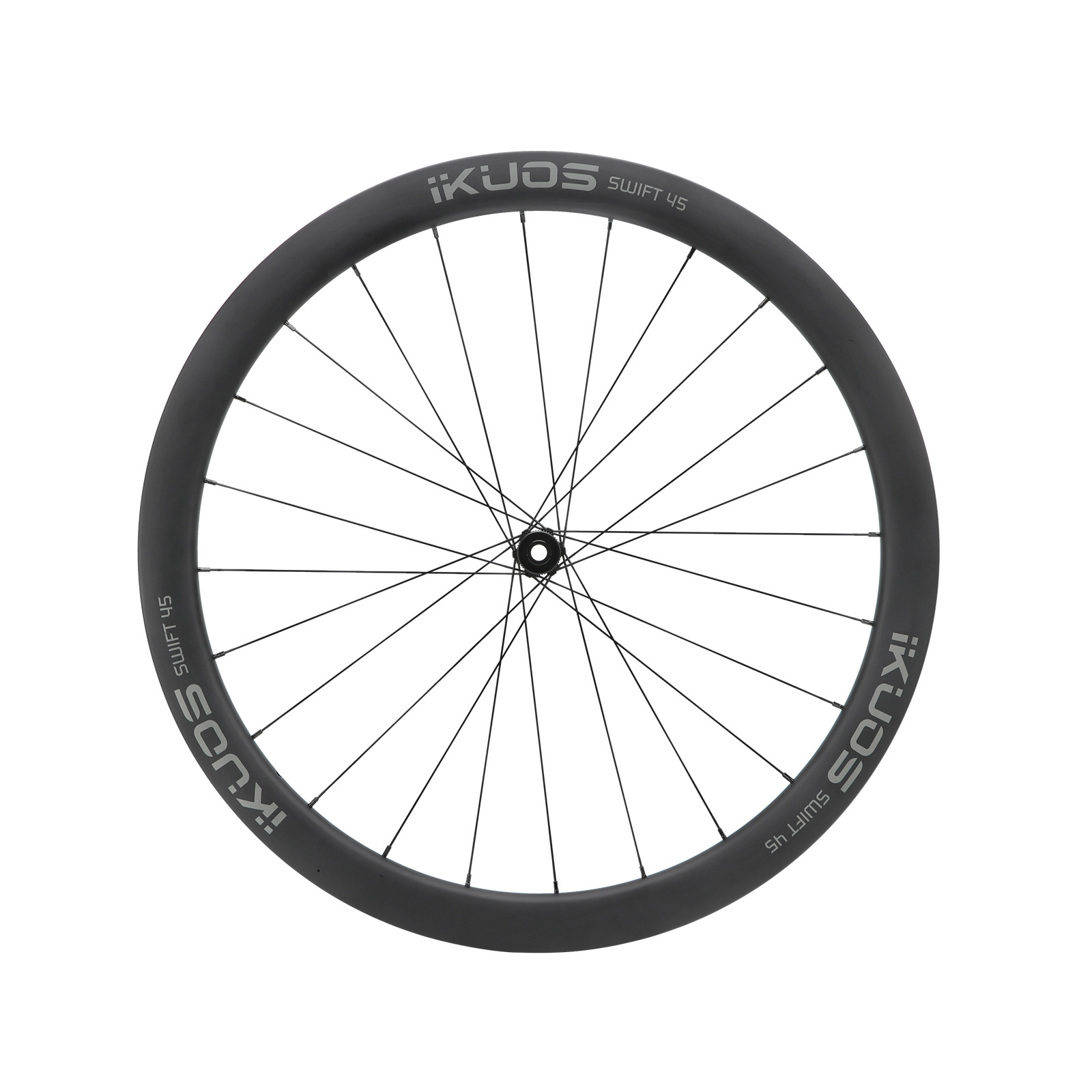 Ikuos Carbon Fiber Wheel Set Road Bicycle 45mm Ceramic Bearing Barrel Shaft Carbon Wheel Ratchet Tooth Carbon Knife Hub