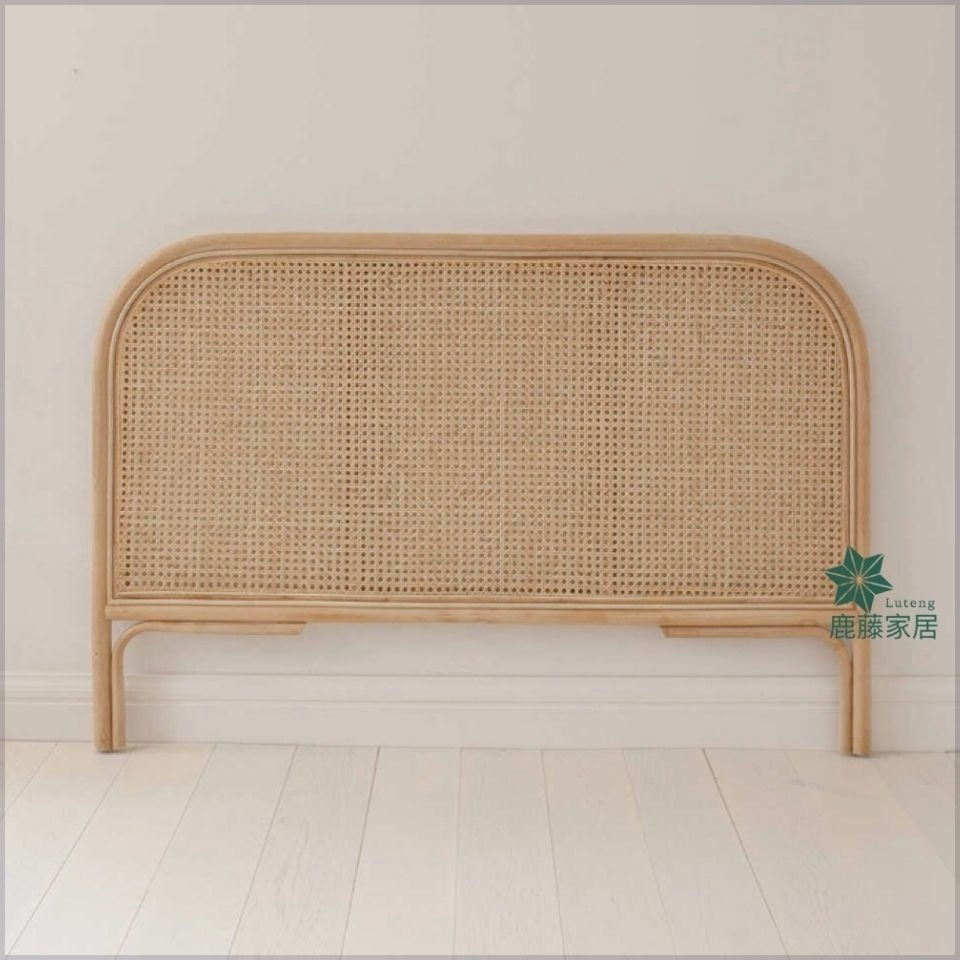 Ins Rattan Headboard Bed Backboard B&B Hotel Scandinavian Simple Bedside Decorative Board