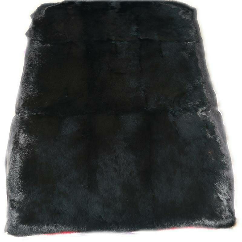 In-Stock Instant Delivery Rabbit Fur Whole Skin Patchwork Fur Mattress Clothing Lining Outerwear Warm Fur