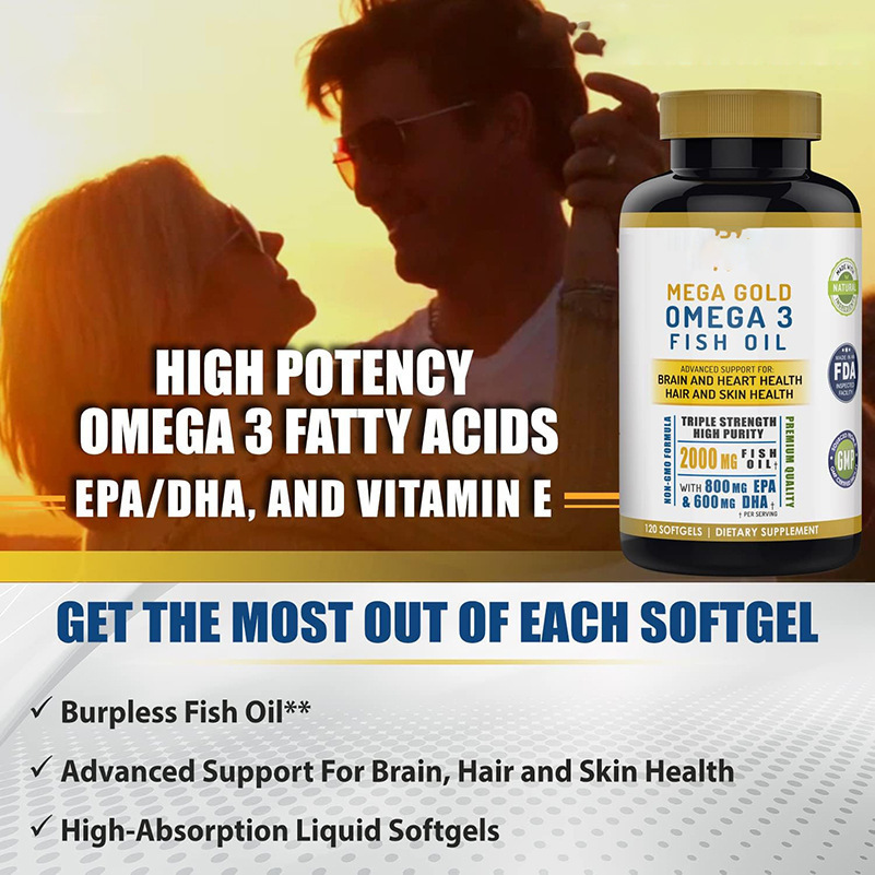 Fish Oil Vitamin E Soft Capsules Fish Oil Vitamin E Soft Capsules Can Be Oem for Export