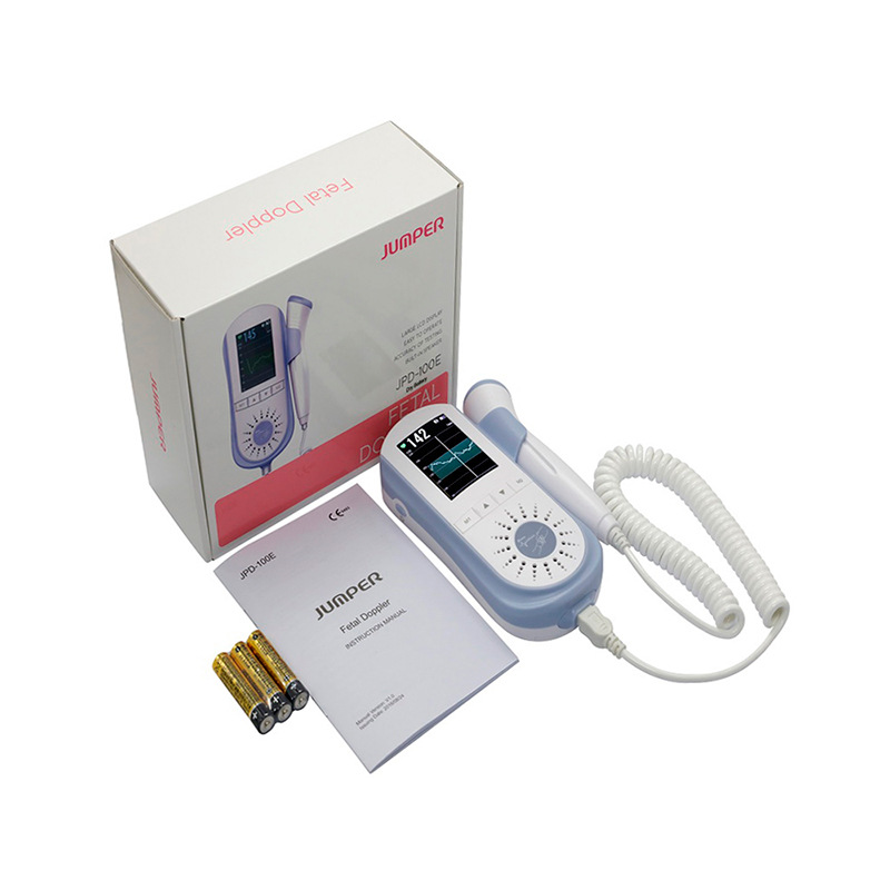 Jumper Export Cross-Border Export Fetal Heart Rate Meter English Packaging Fetal Doppler Jpd-100E