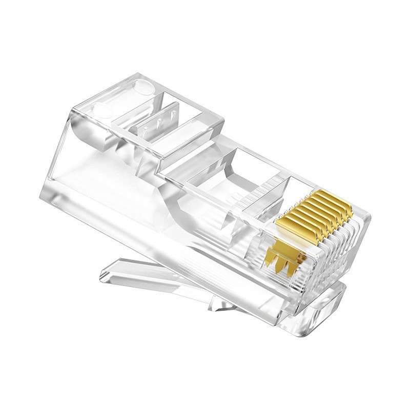 Super Category 5 crystal head network crystal head Super Category 6 Category 7 network cable crystal head RJ45 crystal head non-shielding