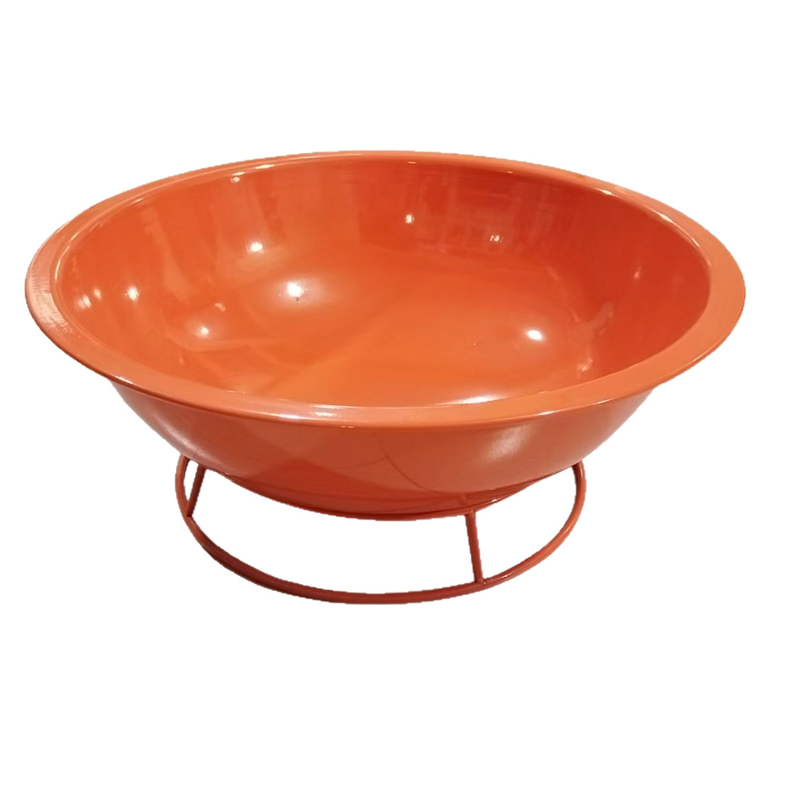 African Bonfire Fire Pit Symbolizes Perfect Happiness with Its Classic Round Design and Crosses the Fire Pit to Dispel Bad Luck and Red Fire