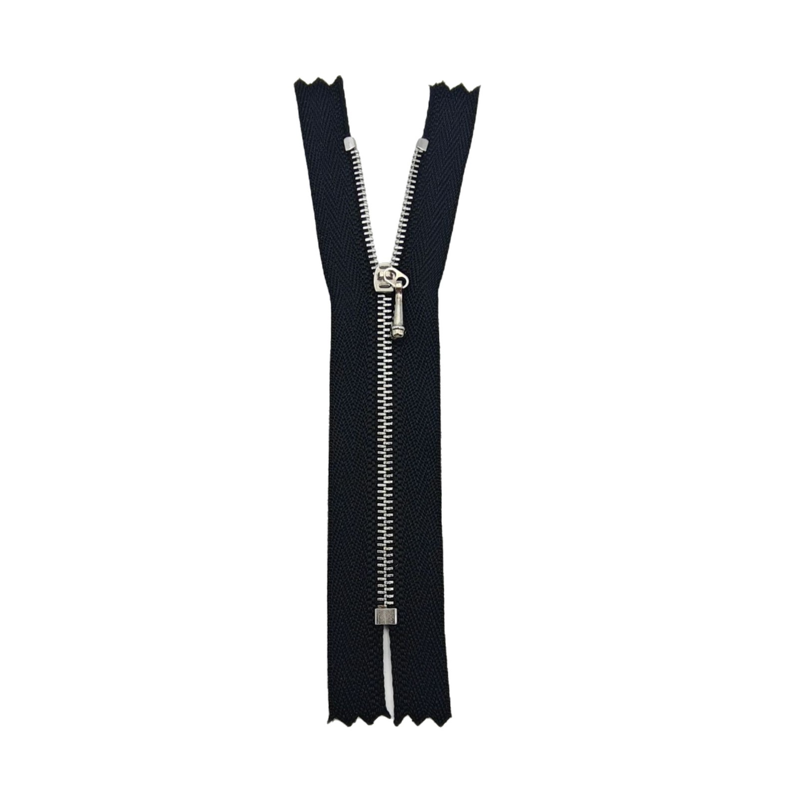 Wholesale in Stock No. 0 Metal Closed-End Zipper for Toys, Dolls, and Doll Clothes, Small Size Baby Clothes Zipper