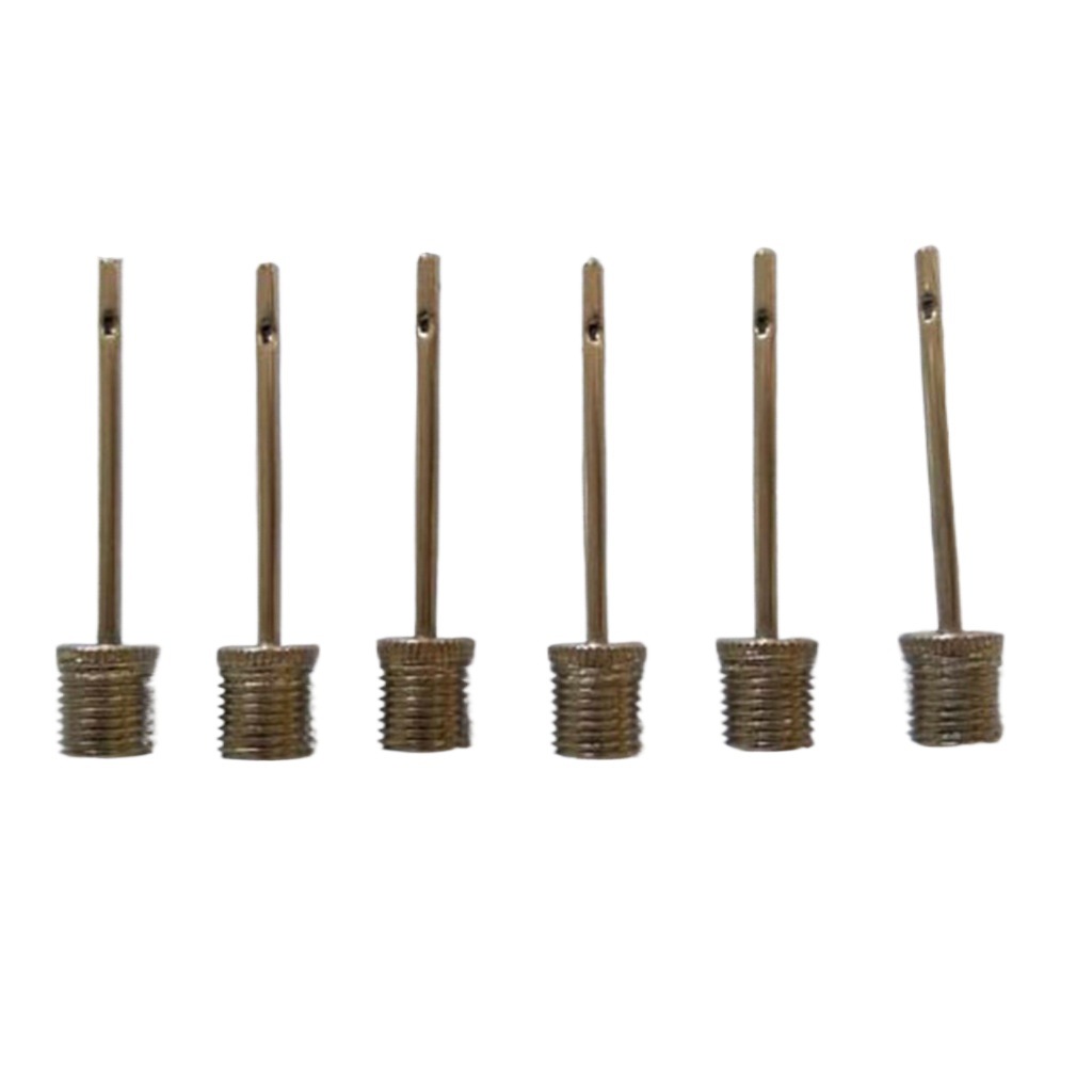 Stainless steel ball air needle basketball net bag inflatable basketball Football supplies gas cylinder metal ball needle basketball inflatable needle