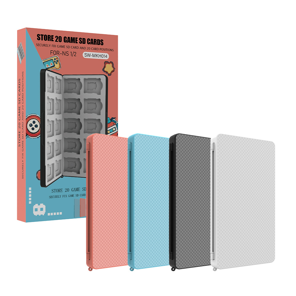 Новый продукт подходит для Switch2 коробка для хранения игровых карт Ns Oled/Lite 20-битная коробка для игровых карт магнитный силикон