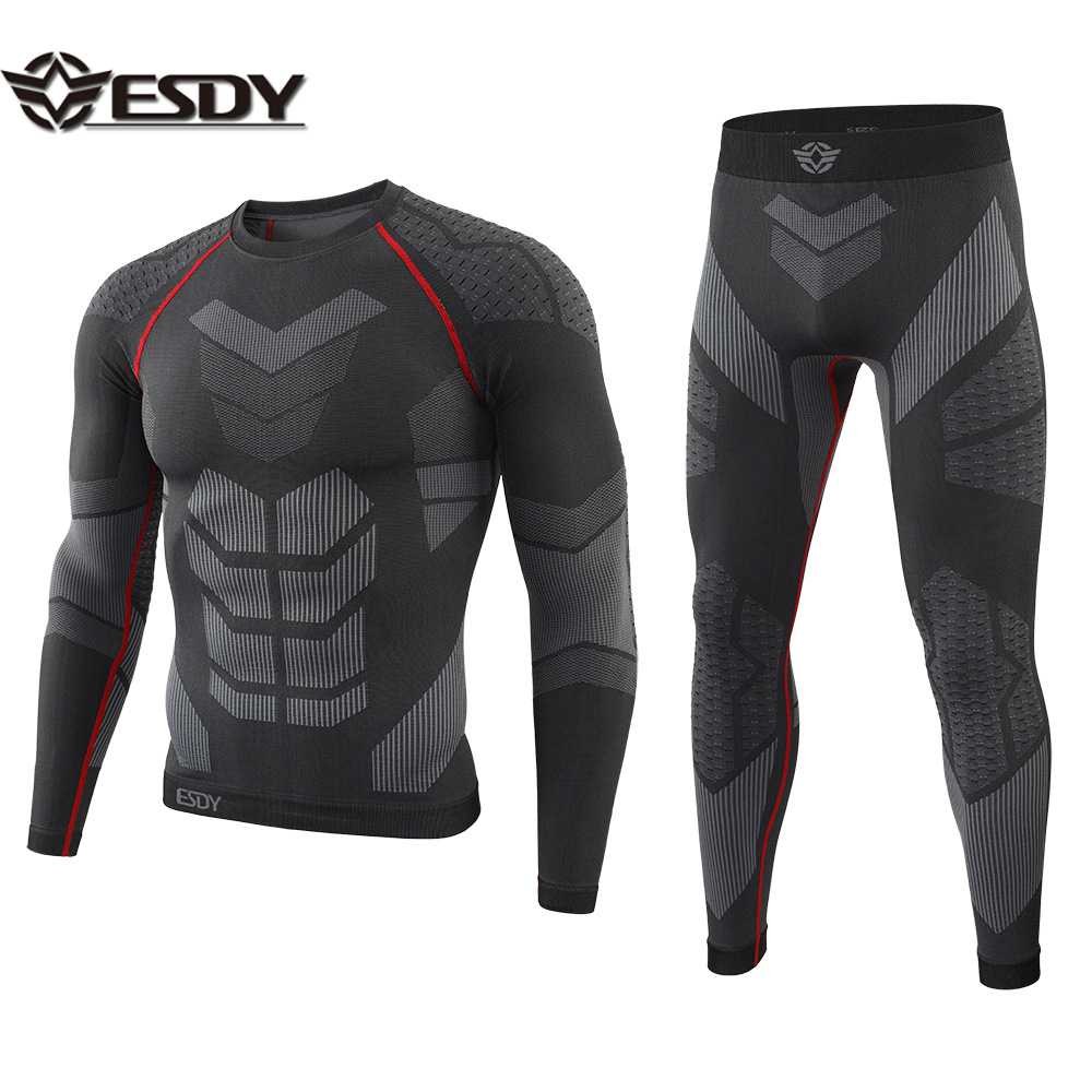 ESDY New Outdoor No. 4 Seamless Underwear Sports Fitness suit Yoga Ski Fitness Suit A203