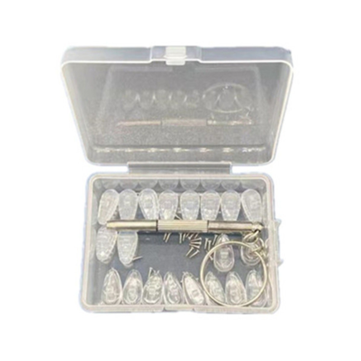 Glasses Nose Pad Universal Airbag Silicone Nose Bridge Non-slip Holes Screwdriver Glasses Nose Pad Wholesale