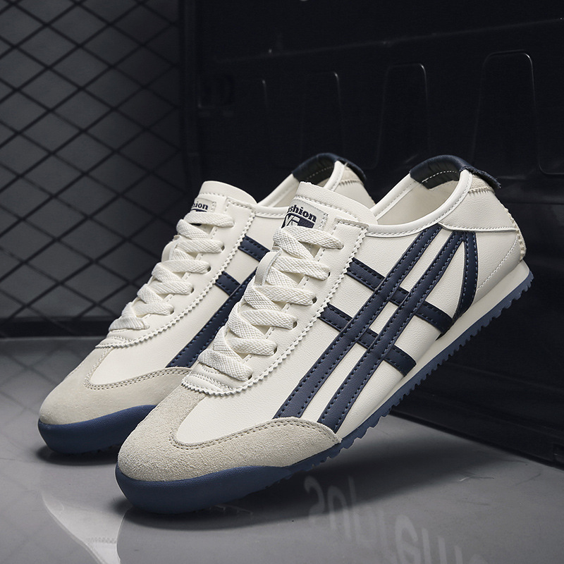 Men's Shoes Spring 2025 New Summer Easiest for Match Retro Flat Forrest Gump Trbottomy Shoes Internet Celebrity Popular Casual Sports Shoes for Men