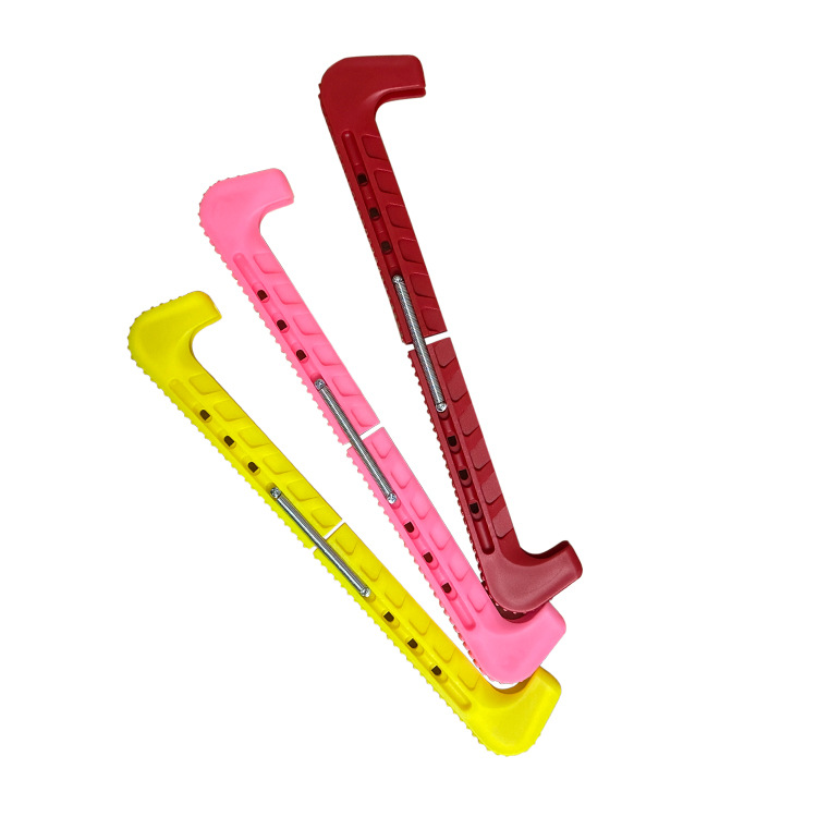 Two-break ice skates knife cover pattern Ice Skates skate shoes universal ice skates knife cover PVC hard knife cover adjustable
