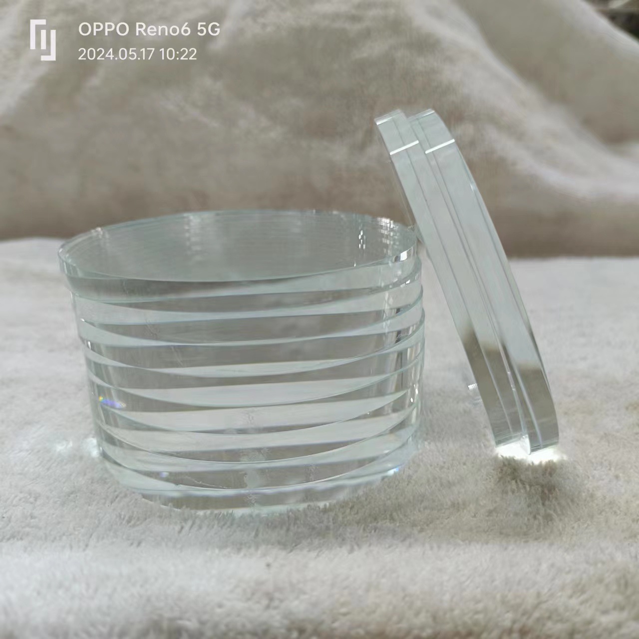 Round Glass Sheet, Tempered Glass, Instrument Panel Glass, Pressure Gauge Glass