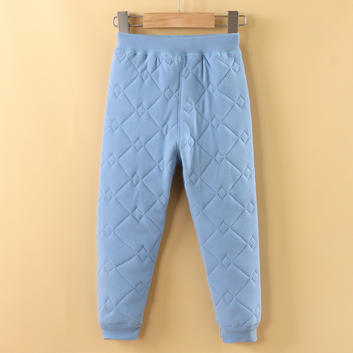 Children's Thermal Underwear Set, Fleece-Lined and Thickened, Boys' Autumn Clothes and Pants, Girls' Thermal Clothing, Autumn and Winter, Class a Children's Style