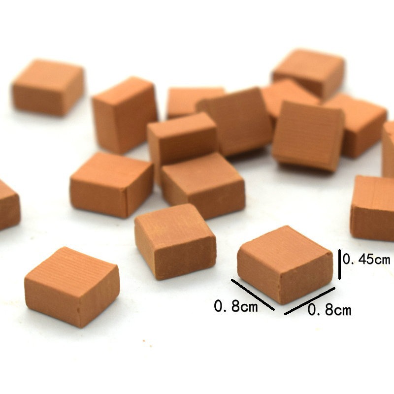 Model Small Bricks Red Bricks Mini Handmade DIY Micro Landscape Building House Building Toys Aliexpress Amazon
