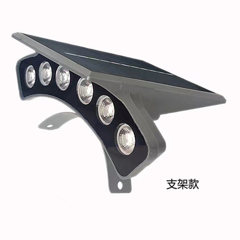 Solar Corrugated Ancient Building Tile Lights, Photovoltaic Landscape Crescent Tile Surface Lights, Wiring-Free Tile Top Spotlights, Batch