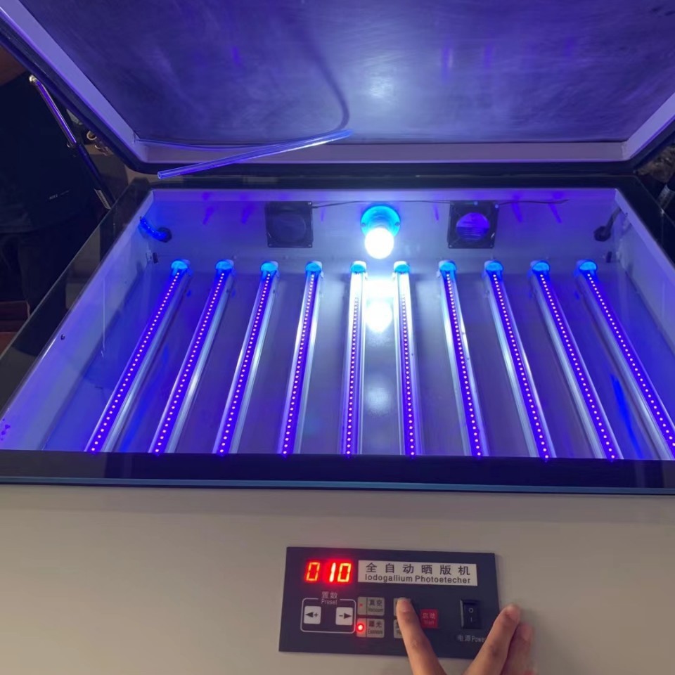 Exposure Manufacturer Supplies Led Light Vacuum Suction Plate-Making Machine 750*1000 Screen Printing Plate-Making Equipment