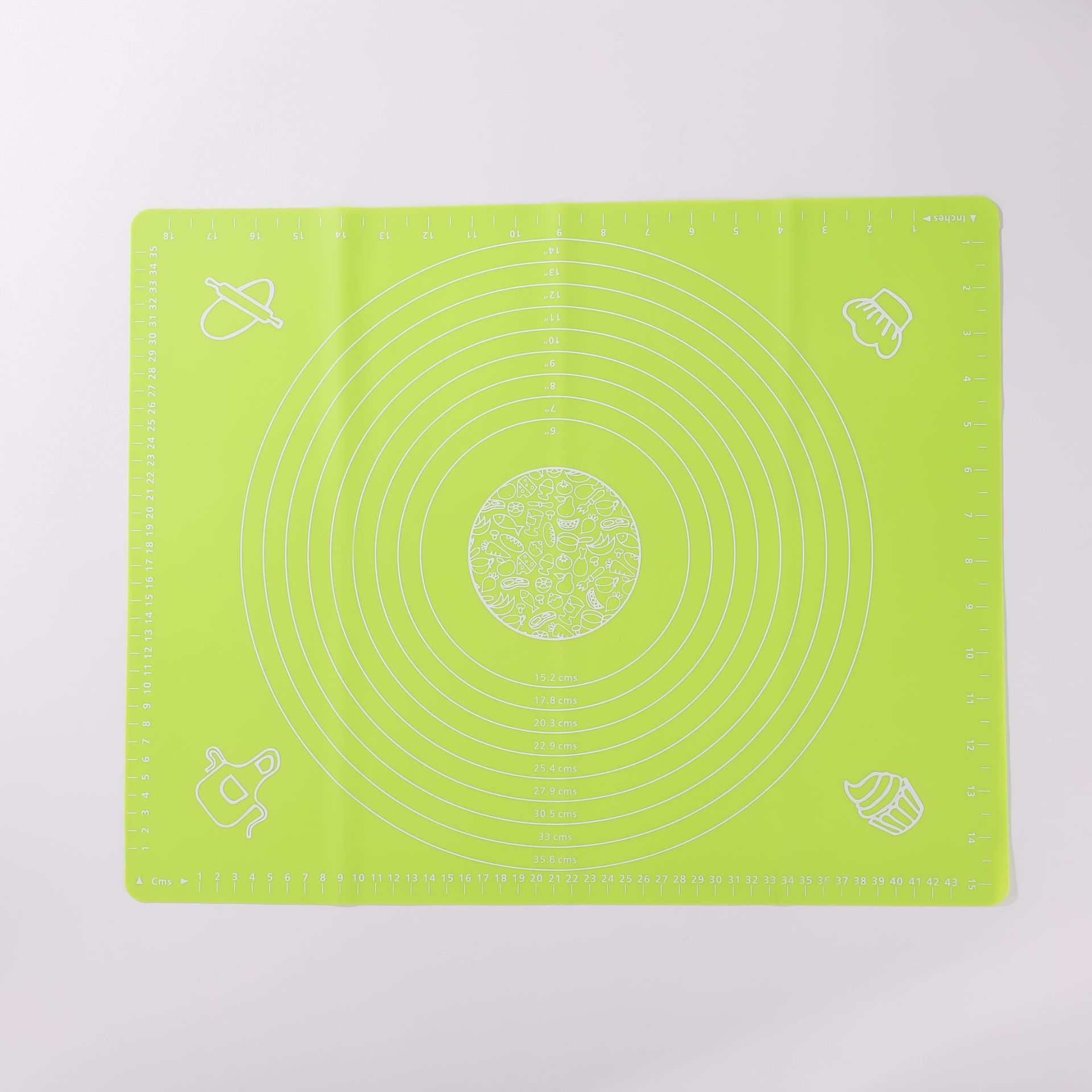 Silicone Kneading Panel Food Noodle Chopping Board Household Pasta Steamed Buns Steamed Bread Rolling Pin Dough Flour Panel