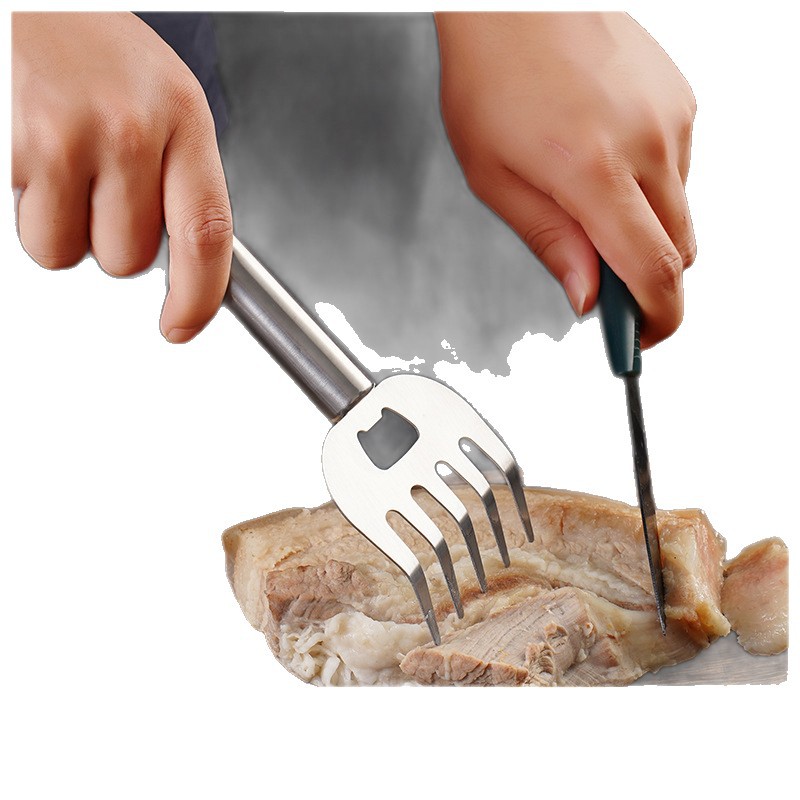 Multifunctional Bear Claw Meat Divider Meat Claw Chicken Beef Shredder Barbecue Kitchen Food Fork Dividing Meat Slicer