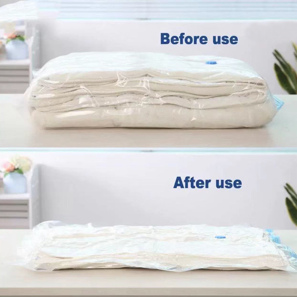 Amazon Cross-border Compression Bag Vacuum Compression Storage Bag Thickened Clothes Clothing Quilt Special Packaging Travel