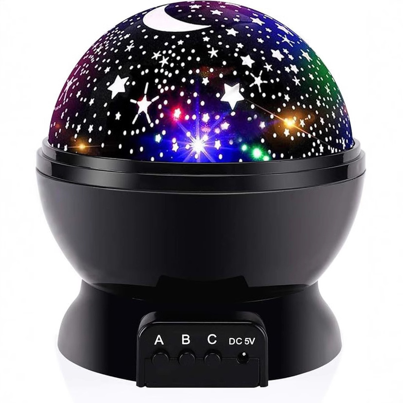 Amazon Hot Selling Hot Products Star Light Rotating Creative Gift Projection Lamp Indoor Children's Gift Nightlight