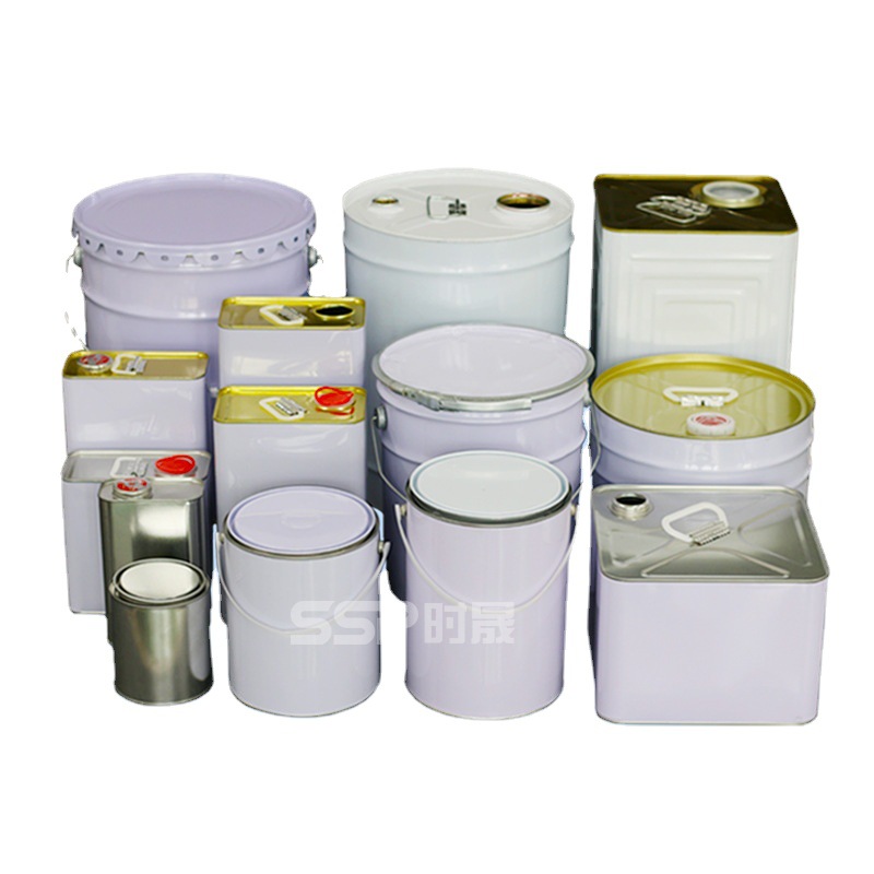 Special Offer for 0.1-30L Round Chemical Paint Tin Sealed Empty Barrels, Small Opening Square Tinplate Cans for Paint and Coatings