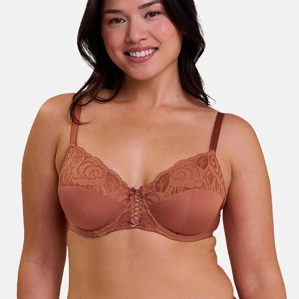 European and American Hot-Selling Large Size Lace Single-Layer 3/4 Cup Bra Customized with Labor and Materials, Designed on Demand and Quick Samples