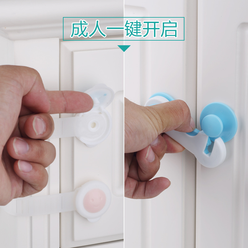 Child Safety Drawer Lock, Cabinet Lock, Transparent Short Lock, Stroller Lock