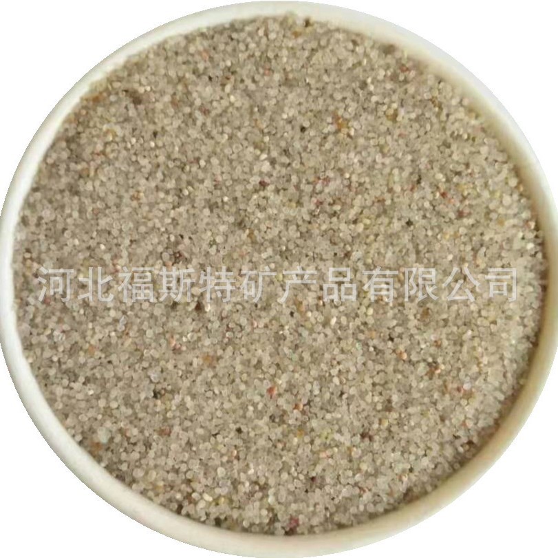 Coated Sand Process Casting Cast Iron Cast Aluminum Cast Steel Resin Sand Round Capsules Texture Silicon Sand Oil Field Fracturing Sand High Strength