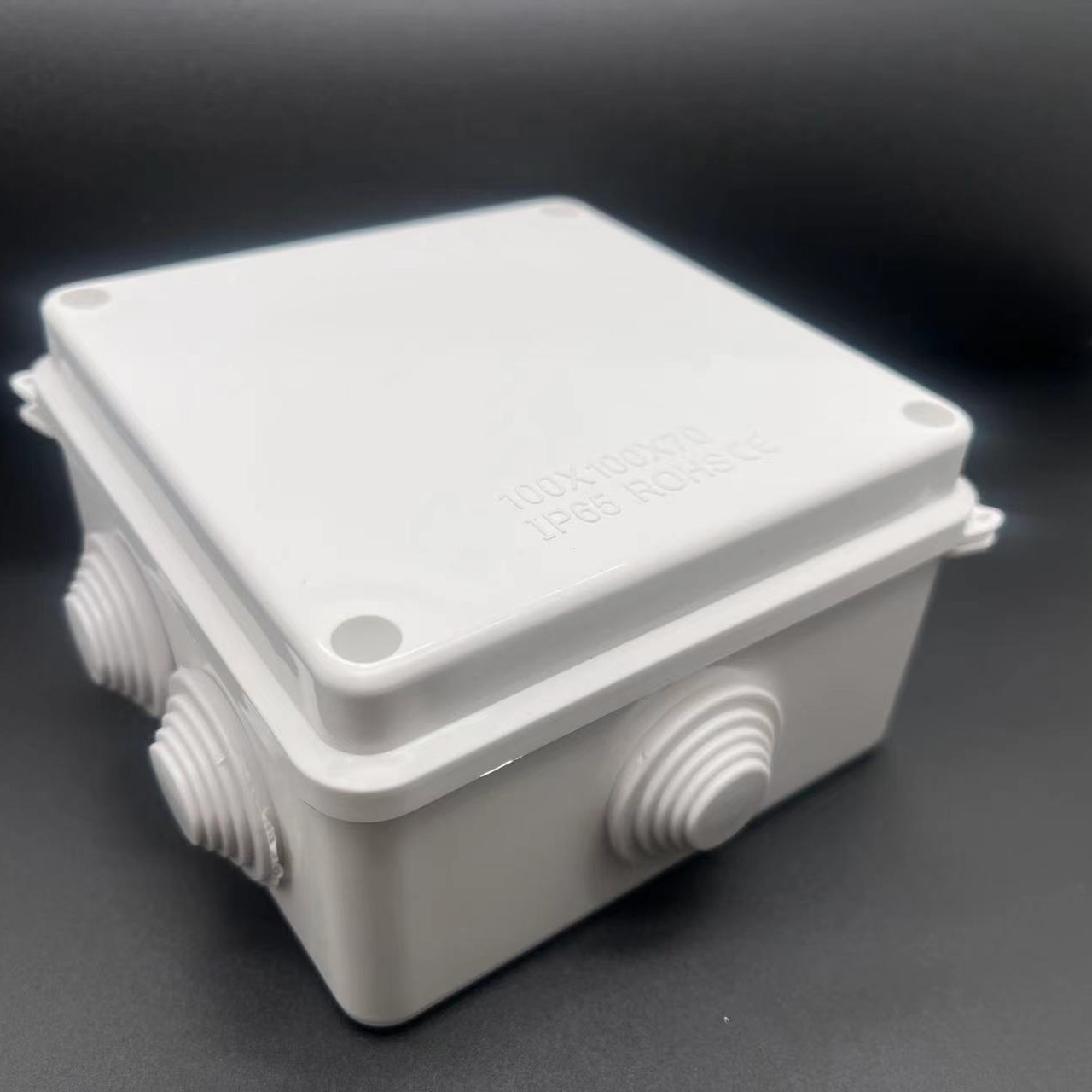 Фабричный прямой оптовый трансграничный африканский домашний промышленный ABS белая отдельная пластиковая упаковка герметичная водонепроницаемая коробка для проводов