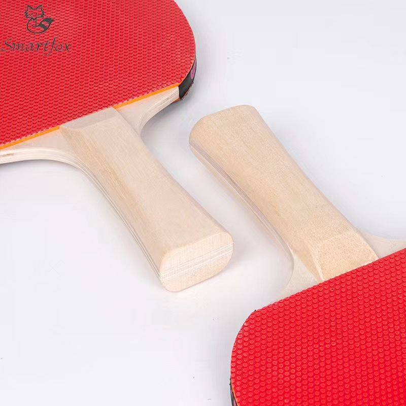 Table tennis racket 2 paddle racket suit sports training supplies 2 bats 3 ball beginners student competition wholesale