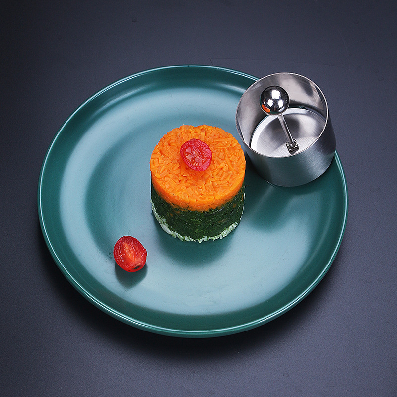 Stainless steel cold dish cheese brick mold cold dish mold dessert Taro Milk brick cake mold rice ball mold